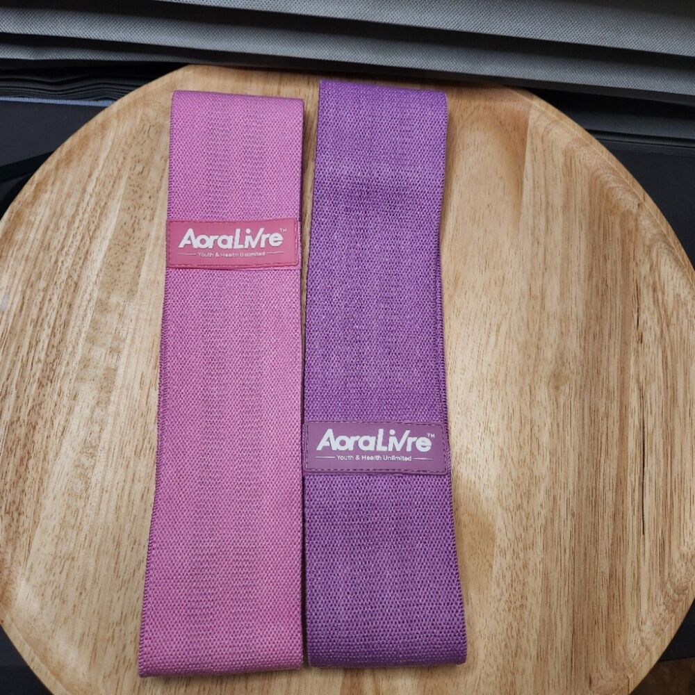 Aora LiVre Resistance Booty Bands – Youth & Health – Pink & Purple Set